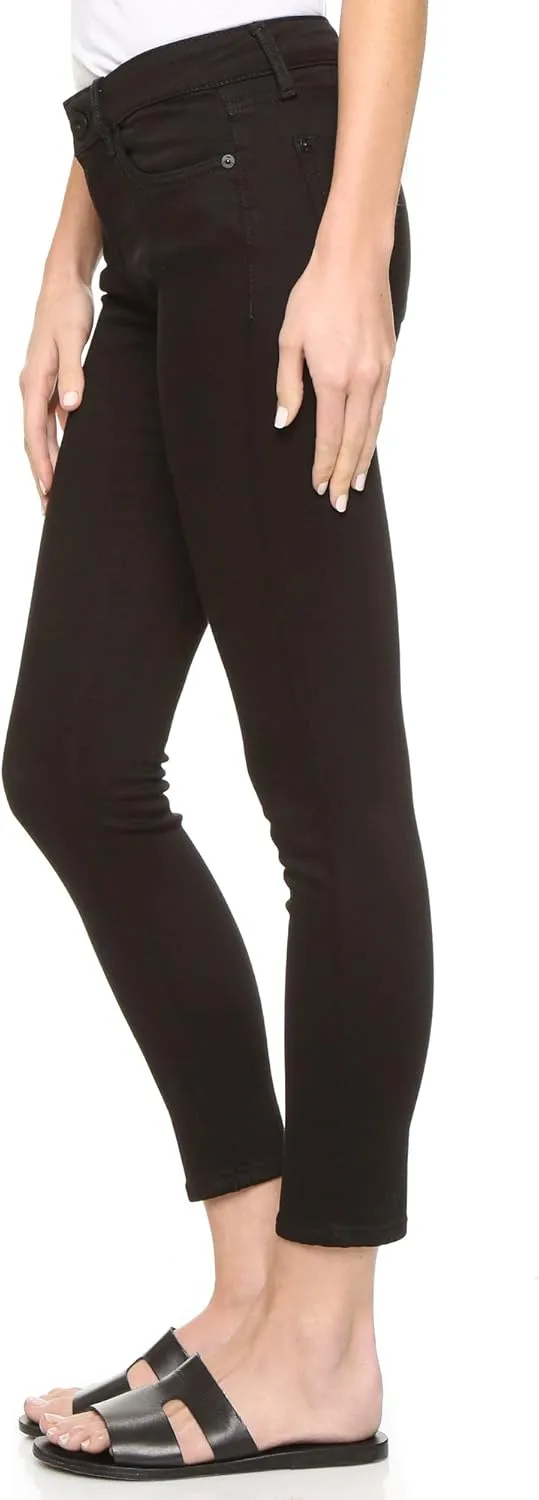 DL1961 Women's Florence Instasculpt Mid-Rise Skinny Fit Cropped Jean