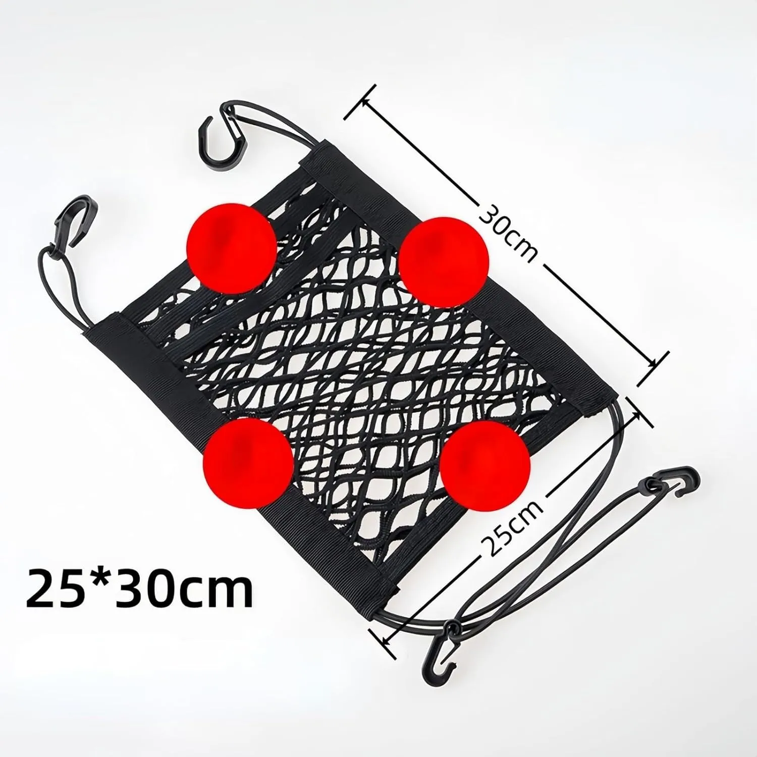 Dog Pet Net Barrier for 2022 2023 2024 2025 Toyota Tundra/Sequoia, 3-Layer Car Seat Back Net Organizer Car Divider & Storage Bag for Driving Safely with Children & Pets,S