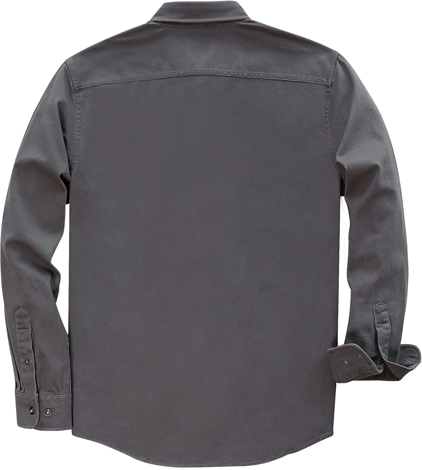 Dubinik® Denim Shirt Men Mens Denim Shirts Long Sleeve Mens Denim Button Down Shirt Cotton Regular Fit Casual Work Shirts