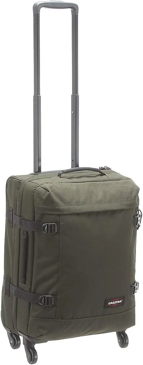 Eastpak Unisex-Adult's Trans4 S (54 cm, 44 L), Black Denim, 54 Centimeters