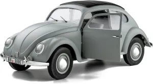 EAZYRC x Rochobby 1/12 Scale The People's Car 4WD Remote Control Car RTR, 2-Speed Transmission KOMMANDEURWAGEN with Battery and 2.4Ghz Radio Grey
