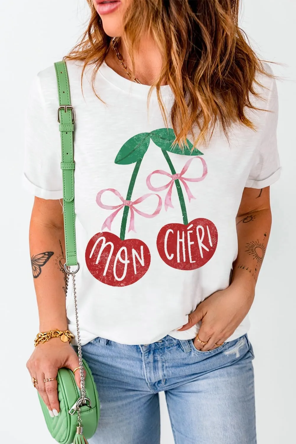 Ecosunny T-Shirt for Women White It's A Good Day to Drink ON A Boat Slogan Graphic Tee