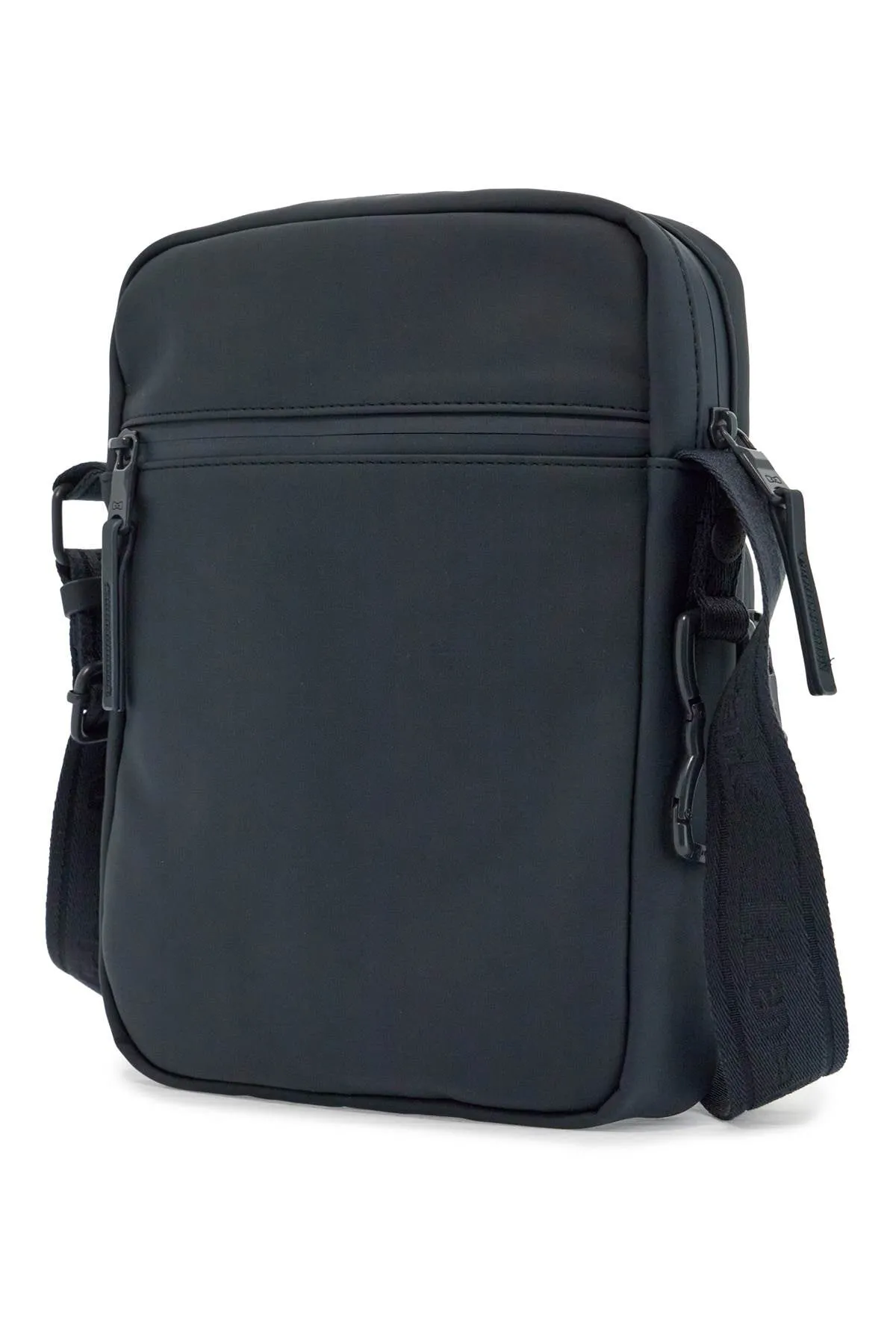 EDEN PARK Elegant Blue Faux Leather Crossbody Bag for Men