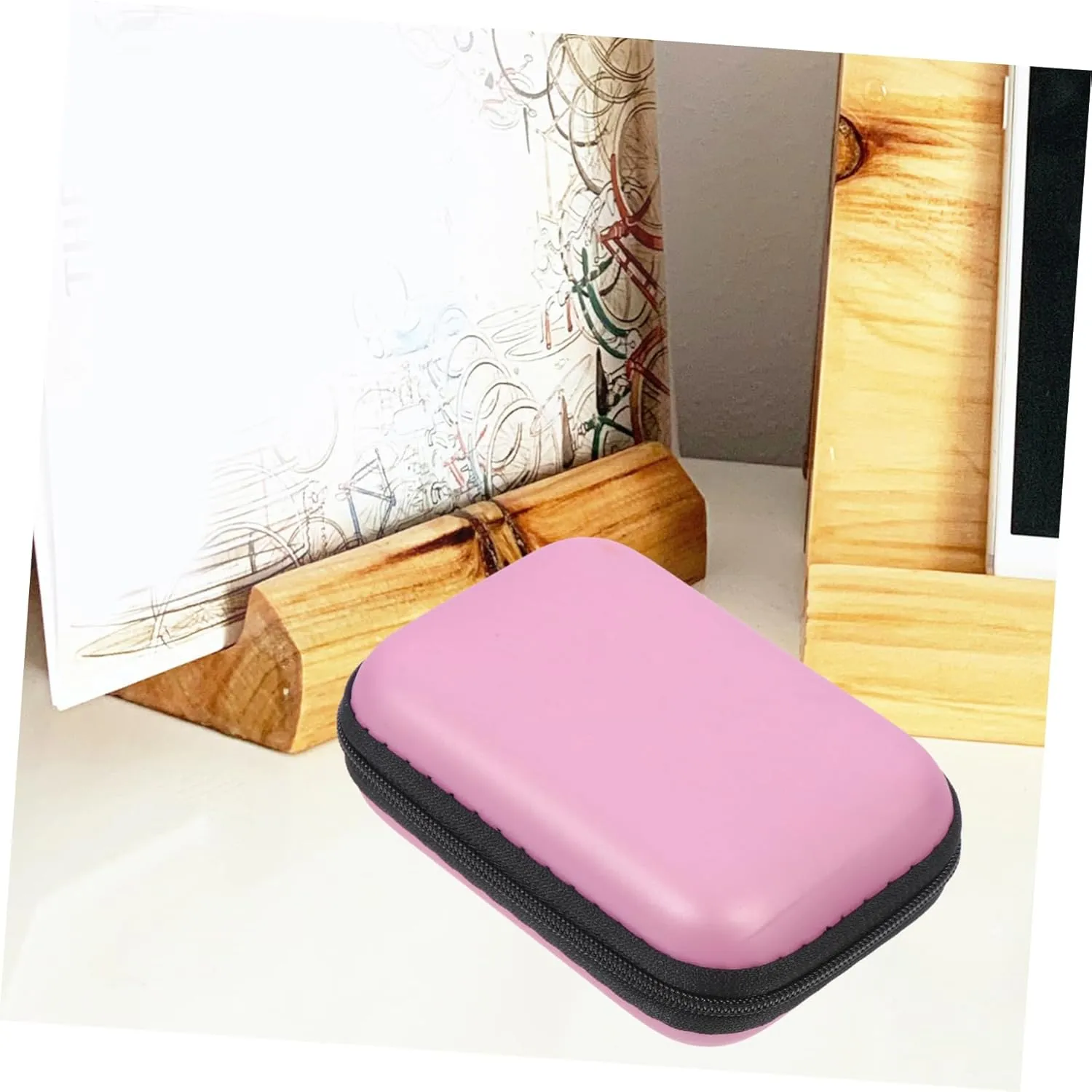 Electronic Organizer Bag Tight Stitching Outdoor Pouch Travel Organizer Bag for Hard Drive Power Bank Phone