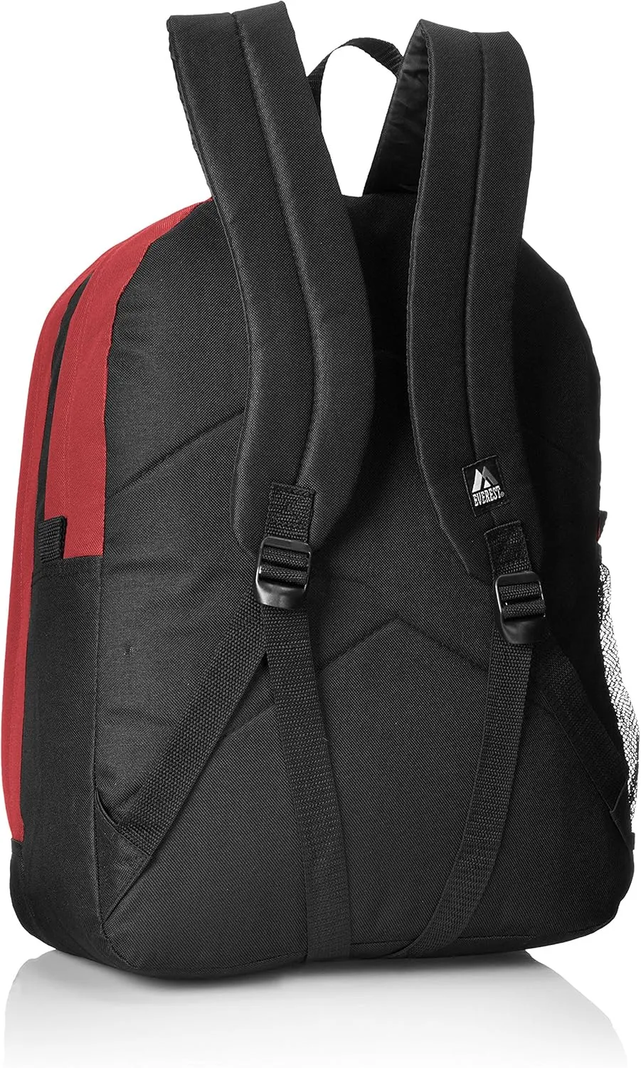 Everest Double Main Compartment Backpack, Burgandy, One Size