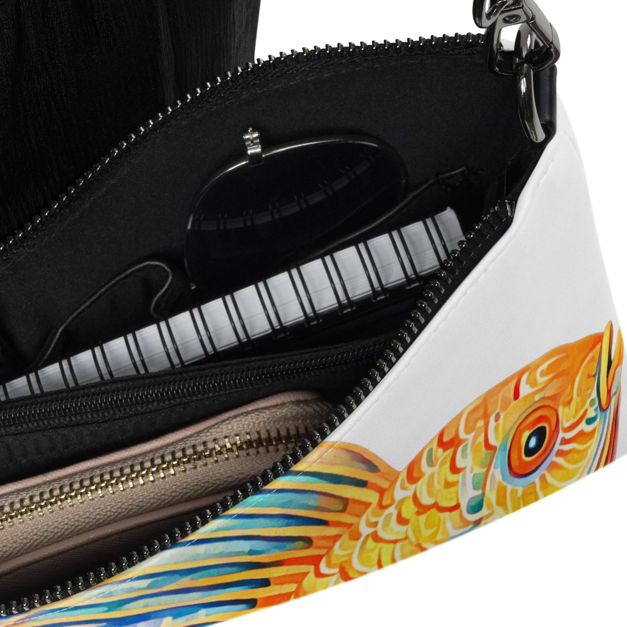 Fanciful Fish Crossbody bag