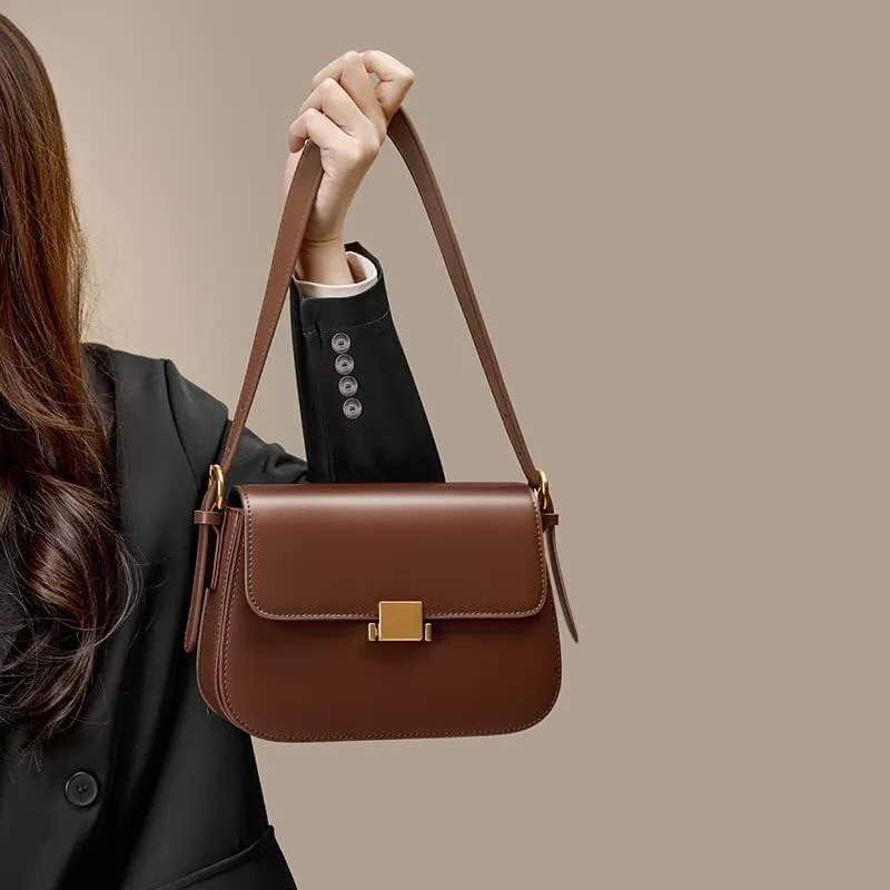 Fashion Genuine Leather Women's Shoulder Bag - Latest Fashion Design for Autumn and Winter