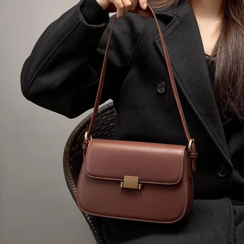 Fashion Genuine Leather Women's Shoulder Bag - Latest Fashion Design for Autumn and Winter