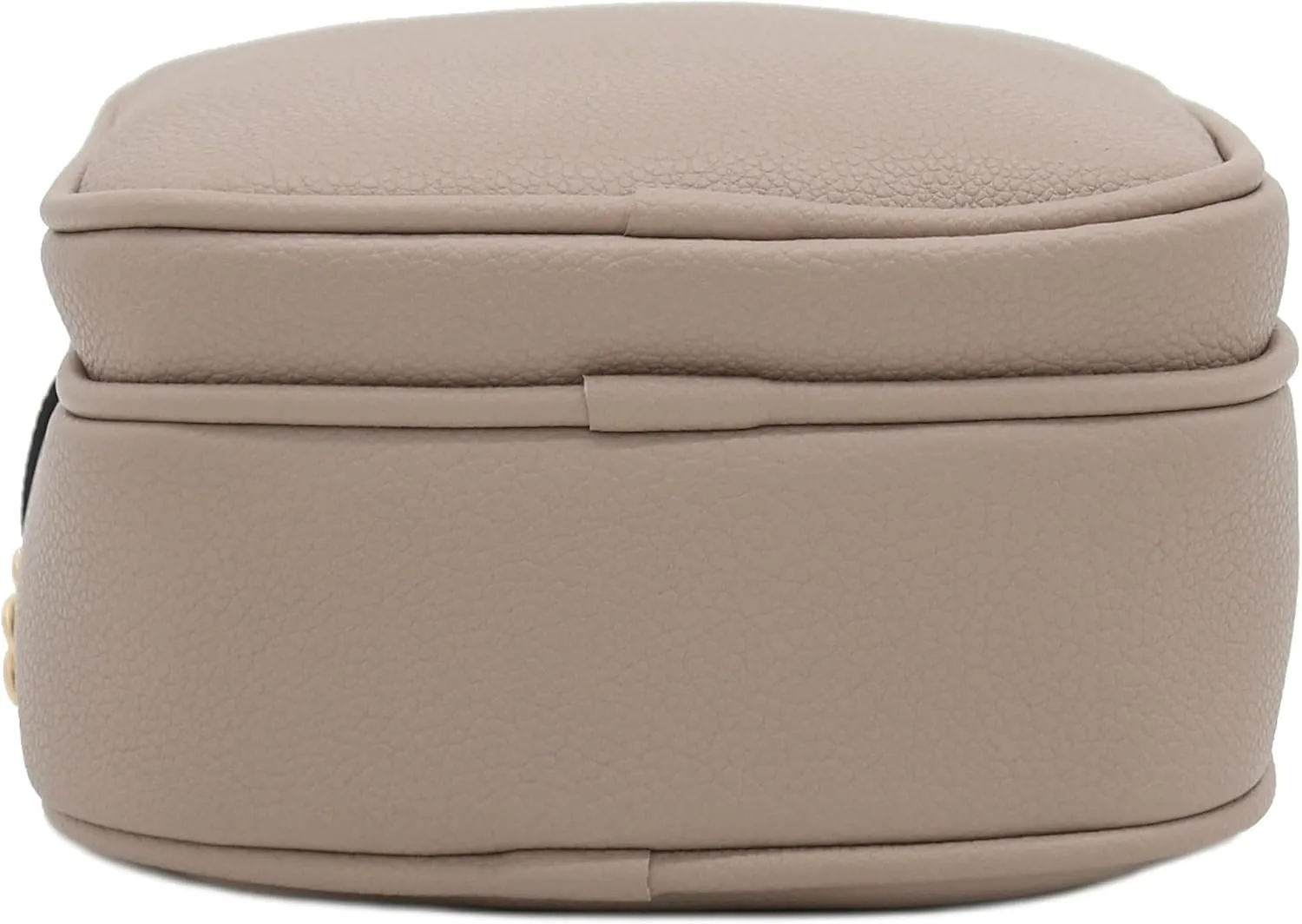 FashionPuzzle Multi Pocket PU Leather Casual Medium Crossbody Bag with Adjustable Strap