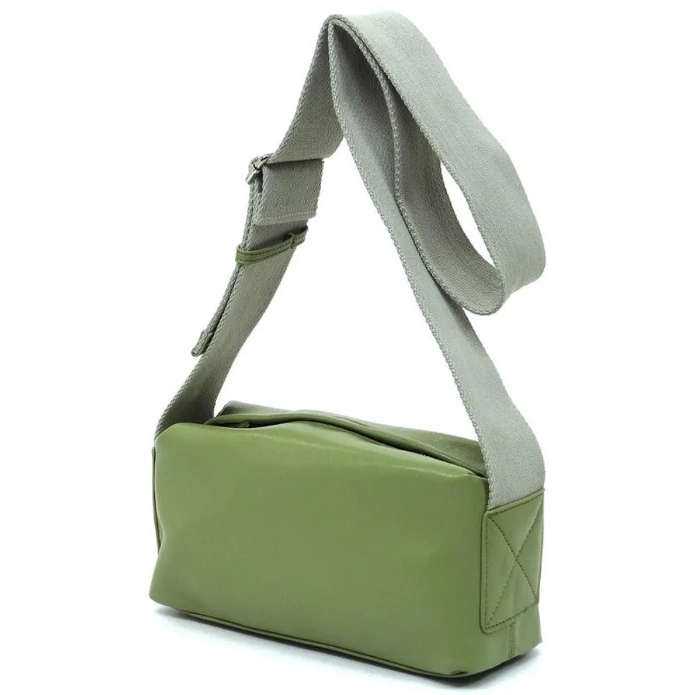 FASHNZFAB Wide Guitar Strap Boxy Crossbody Bag