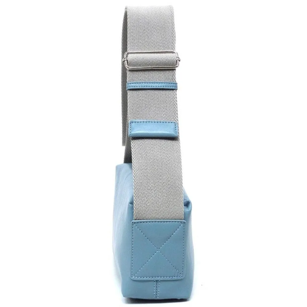 FASHNZFAB Wide Guitar Strap Boxy Crossbody Bag