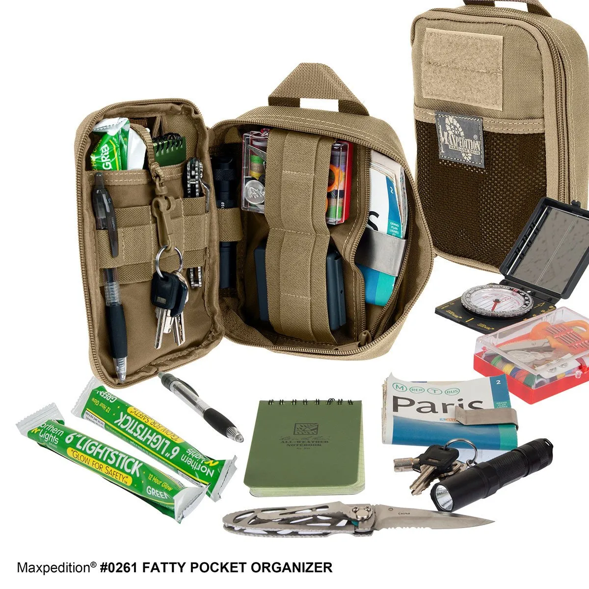 Fatty Pocket Organizer (BOGO Pocket Organizers. Add multiples of 2 to qualify. All Sales Final.)