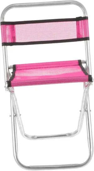 Folding Camping Chair Portable Lightweight Sturdy for Adults Easy to Fold Perfect for Outdoor Activities Random Color