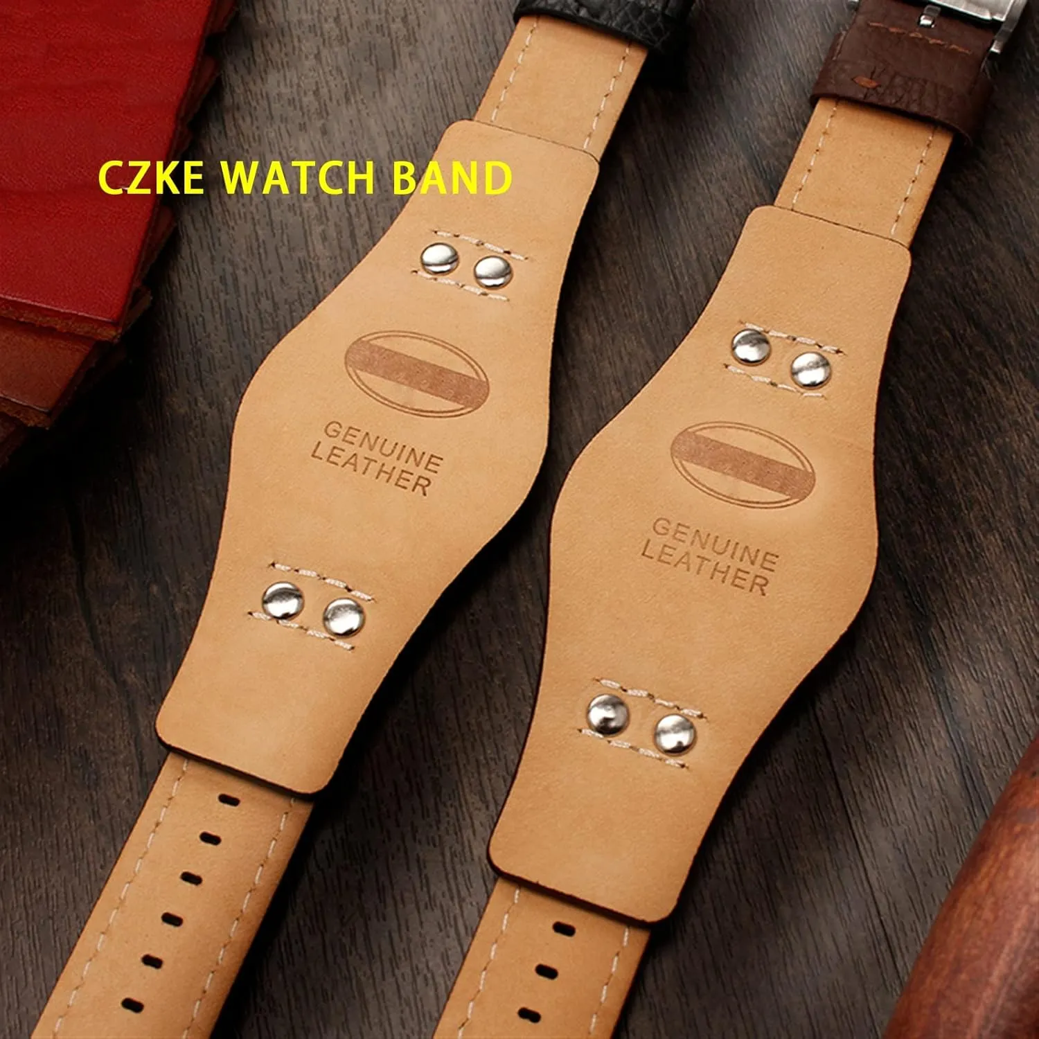For CH2891CH3051 CH2564 CH2565 watch band mens Genuine Leather Watchbands 20mm 22mm strap With mat leather bracelet