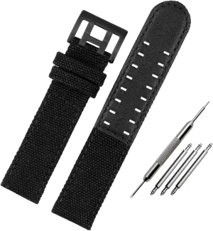 For Hamilton Khaki Field Watch h760250/h77616533/h70605963 H68201993 Watch Strap Genuine Leather Nylon Men Watch Band 20mm 22mm