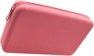 FRCOLOR Zipper Makeup Bag Portable Silicone Travel Toiletry Bag Makeup Brush Organizer for Women