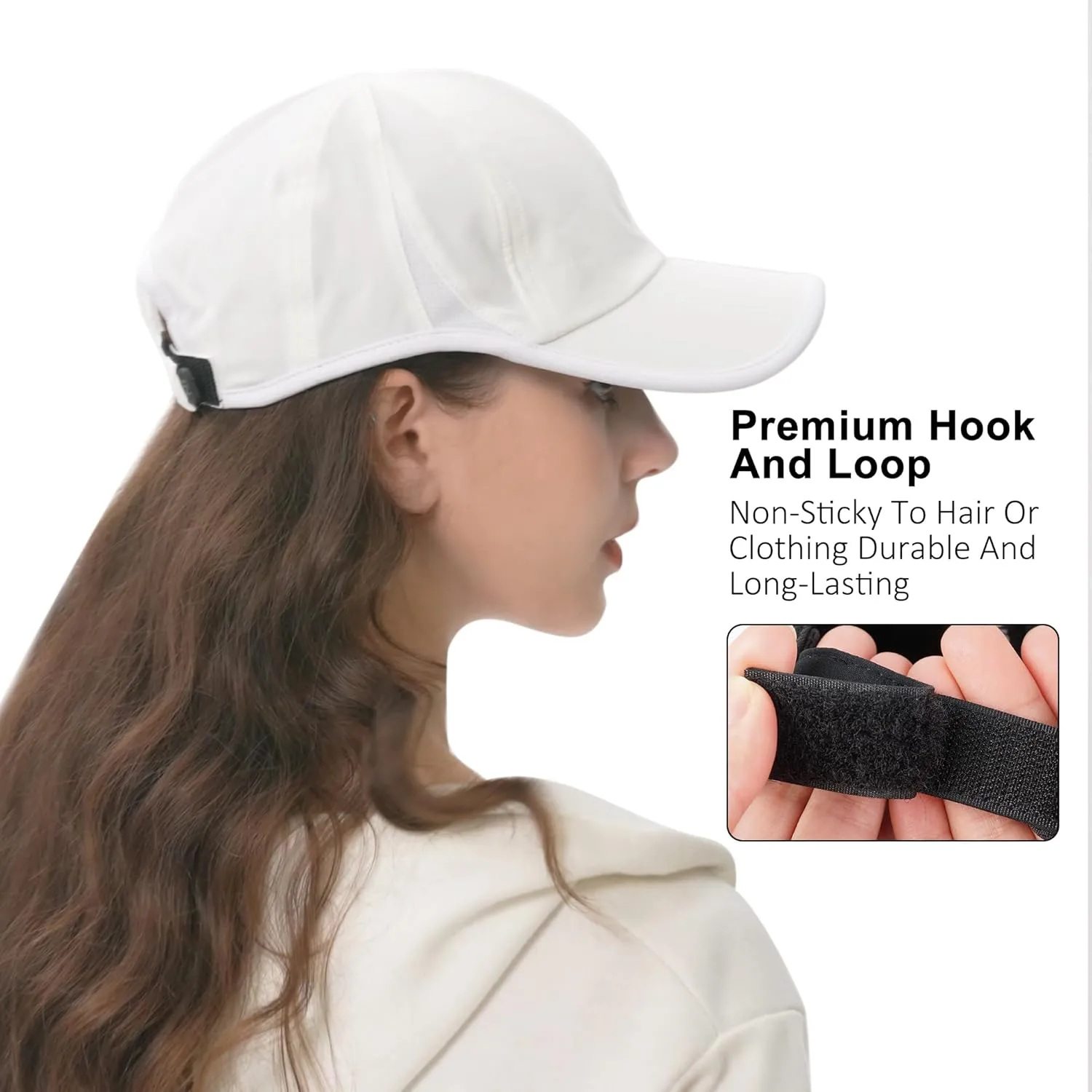 GADIEMKENSD Performance Running Hat, Stretchy Fabric with Vented Mesh for Outdoor Workouts