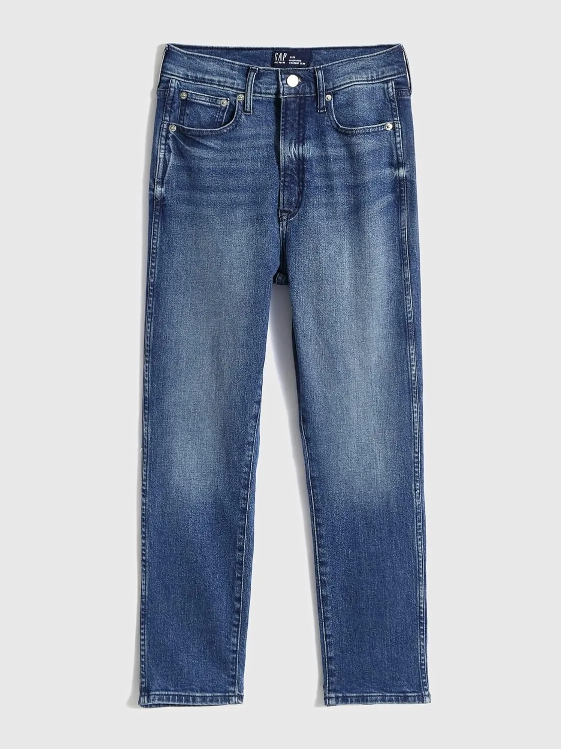 GAP Women's High Rise Vintage Slim Fit Denim Jeans