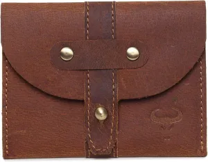 Genuine Leather Credit Card Holder - Thin ID Holder - Front Pocket Wallet - Slim Pouch - RFID Blocking