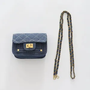 Girls Denim Cross-body Handbag
