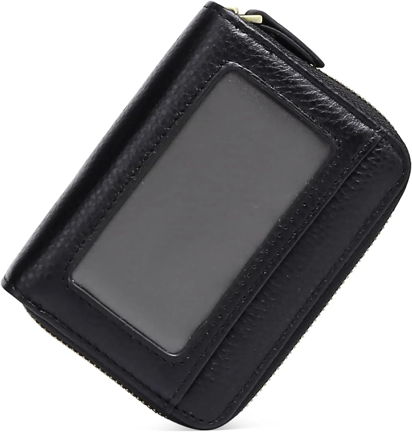 GOIACII Small Genuine Leather Wallet for Women, RFID Blocking Credit Card Holder Wallet