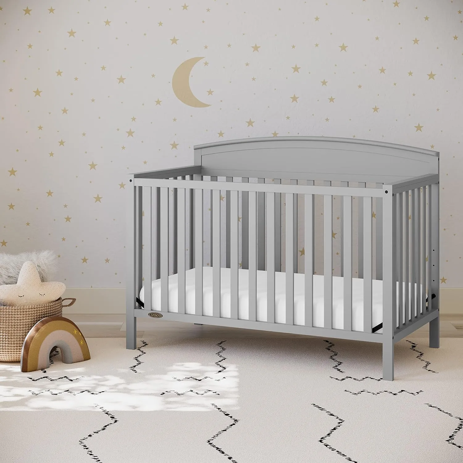 GRACO BENTON CONVERTIBLE CRIB - Pebble Gray