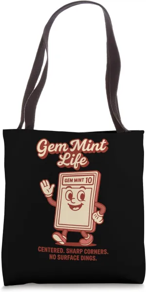 Graded Trading Card Mint Life Sports Card Hobby Collector Tote Bag