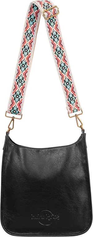Guitar Strap Hobo Bag Black