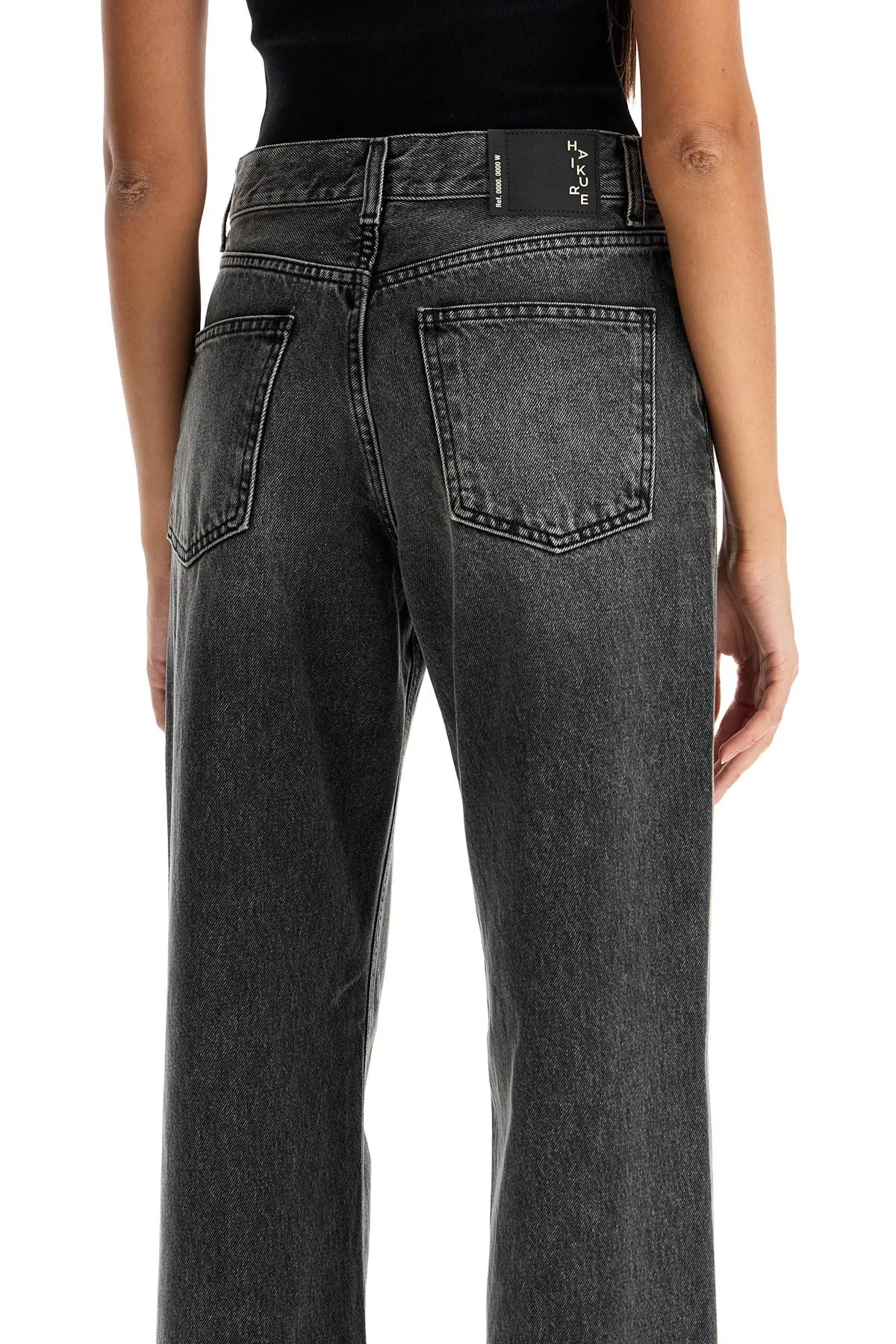 Haikure 'korean Straight-Cut Jeans