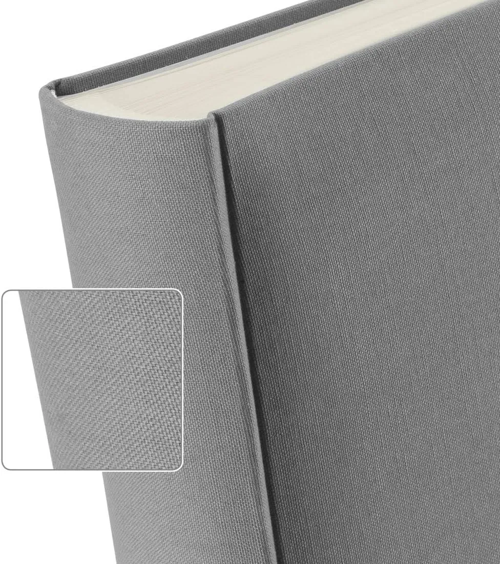 Hama Jumbo Album, Linen, Gray, 30 x 30 cm