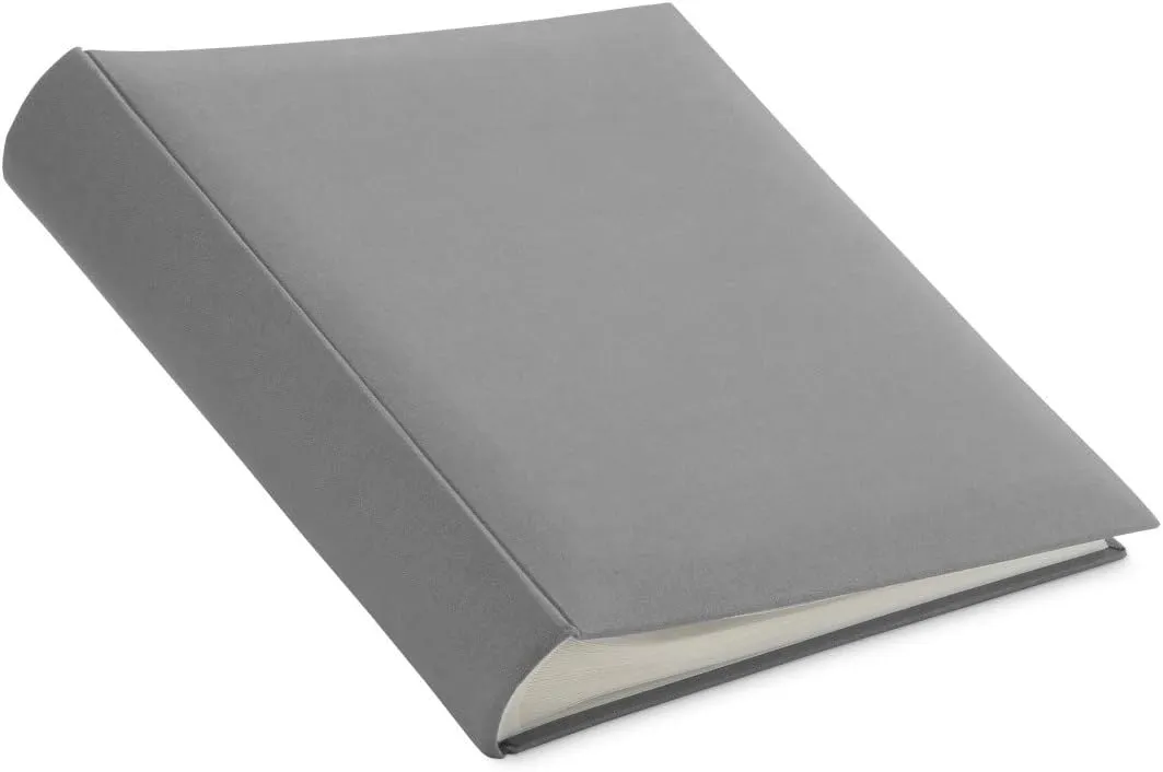 Hama Jumbo Album, Linen, Gray, 30 x 30 cm