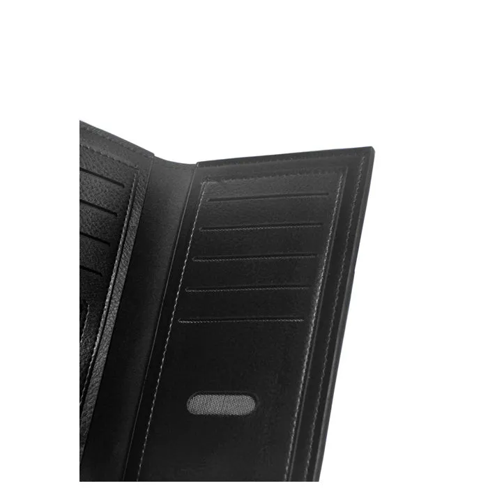 Hamlin Albern Leather Wallet Model Clutch Dompet Fashion Pria Many Slot Material Kulit ORIGINAL - Black