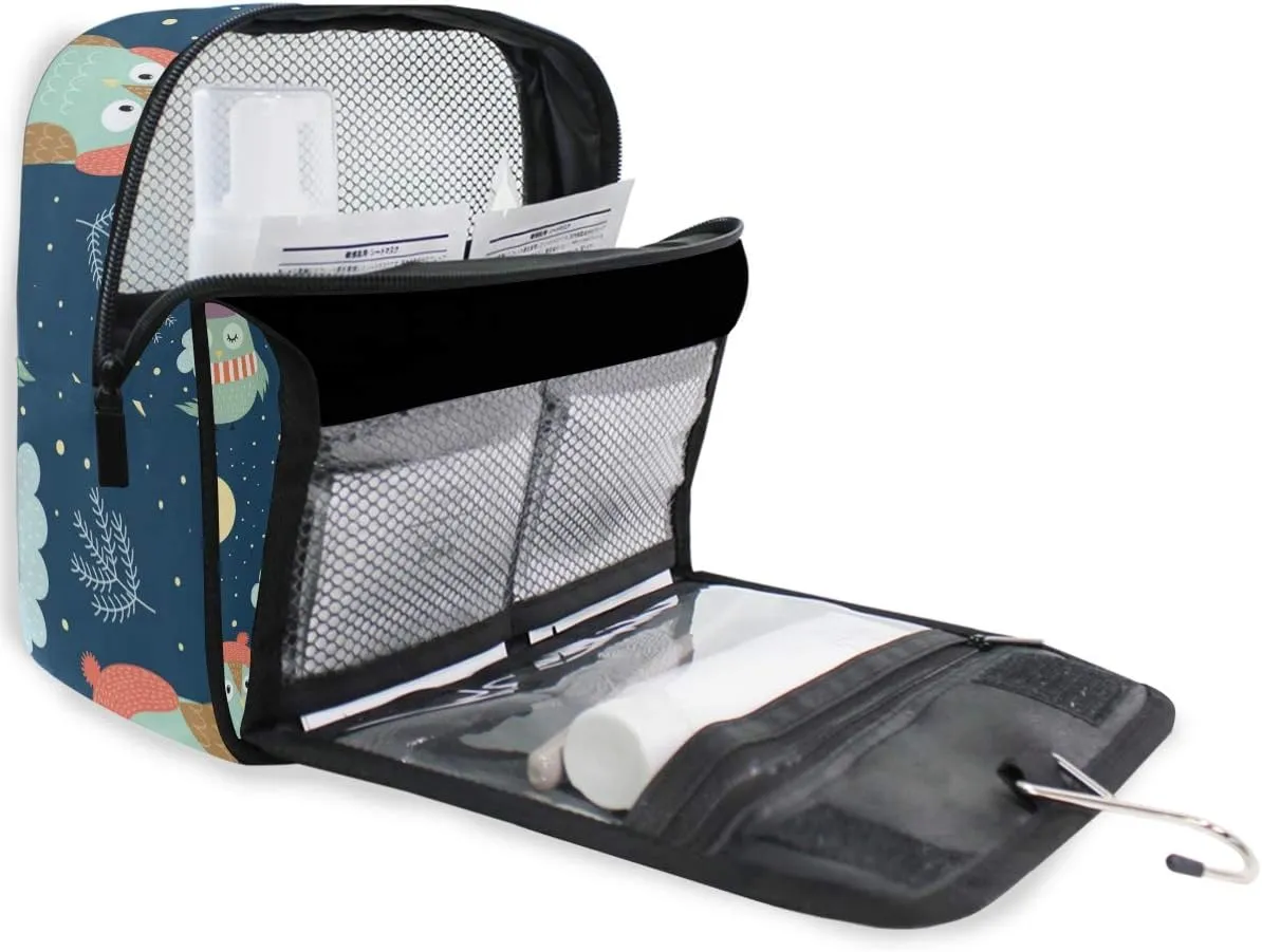 Hanging Travel Toiletry Bag Kit Makeup Case Cosmetics Organizer for Men Women