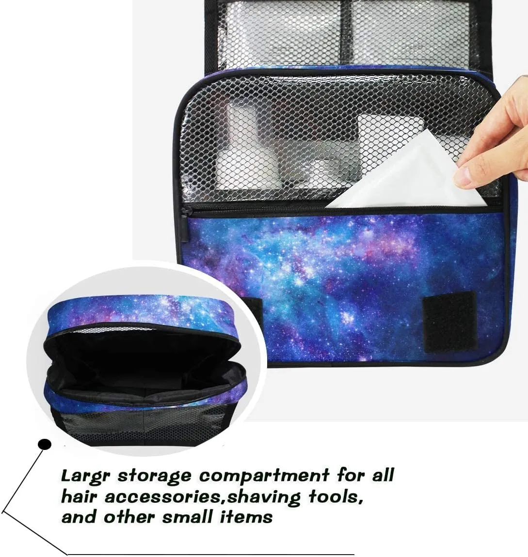 Hanging Travel Toiletry Bag Kit Makeup Case Cosmetics Organizer for Men Women