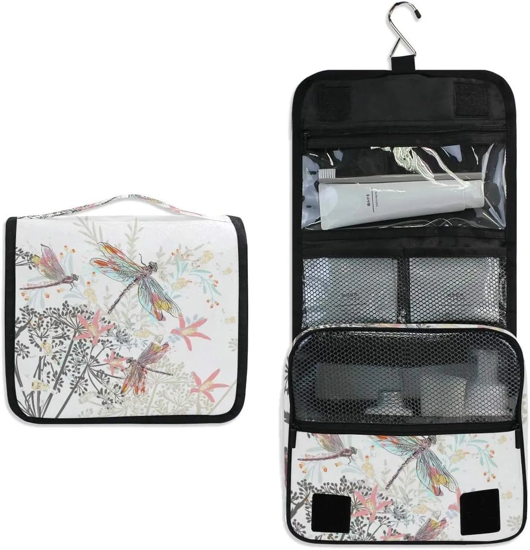 Hanging Travel Toiletry Bag Kit Makeup Case Cosmetics Organizer for Men Women