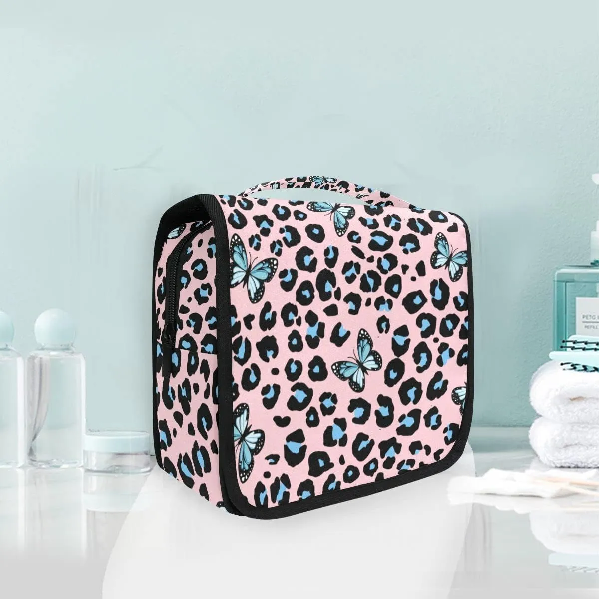 Hanging Travel Toiletry Bag Kit Makeup Case Cosmetics Organizer for Men Women