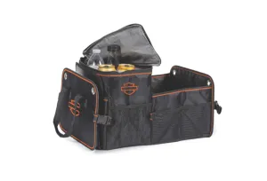 Harley-Davidson® Orange Silhouette Trunk & Cargo Organizer - 8440