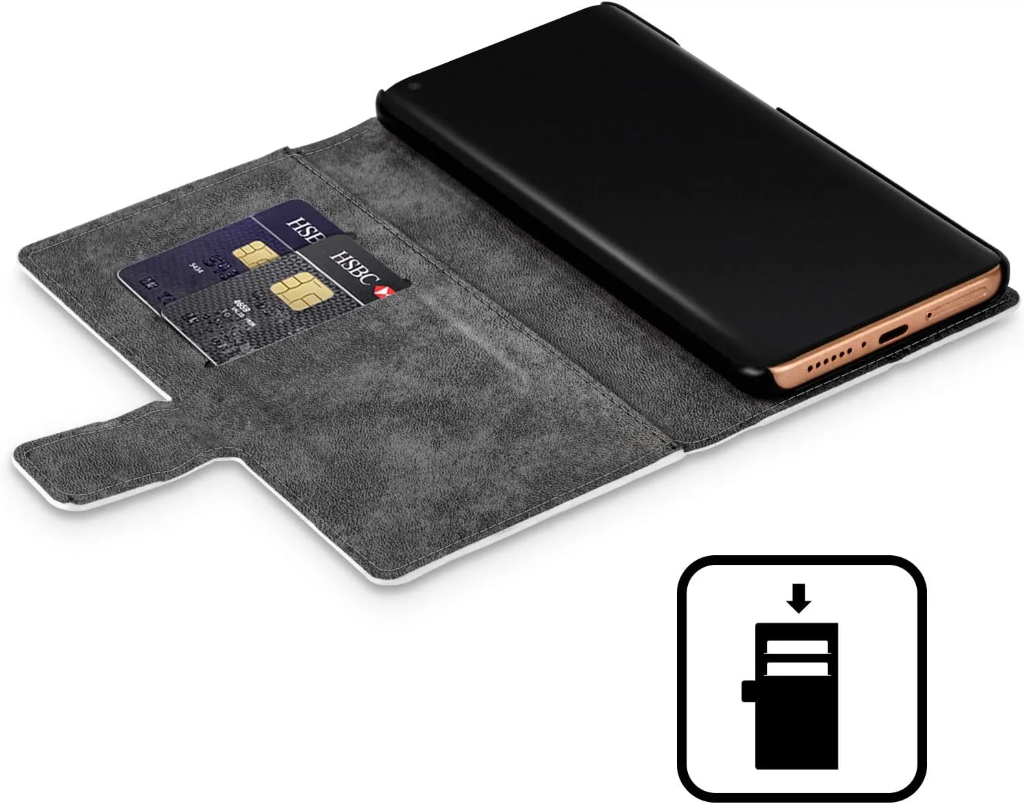 Head Case Designs Officially Licensed Simone Gatterwe Secret Wood Lands and Places Leather Book Wallet Case Cover Compatible with Xiaomi 14