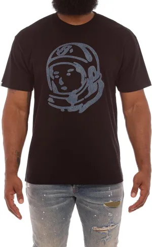 Helmet Tee with Denim Detail