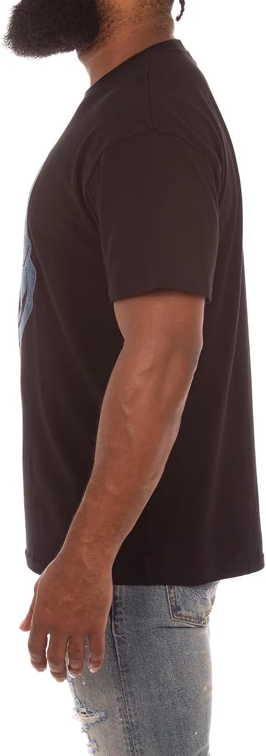 Helmet Tee with Denim Detail