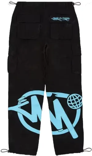 High Waist Baggy Jeans Mens Y2K Minus Two Cargo Pants New Harajuku Hip Hop Gothic Loose Joggers Overalls Streetwear
