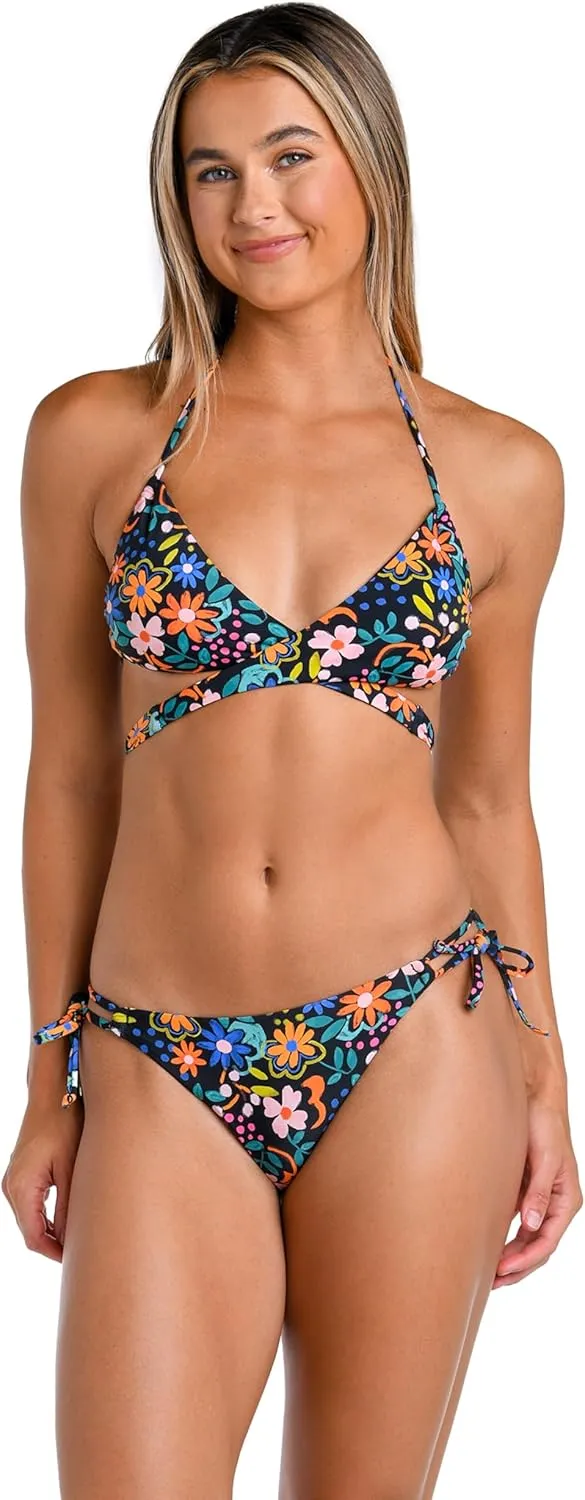 Hobie Women's Standard Triangle Halter Bikini Swimsuit Top