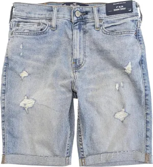 Hollister Men's Epic Flex Slim Denim Shorts (9" Inseam) HOM-16