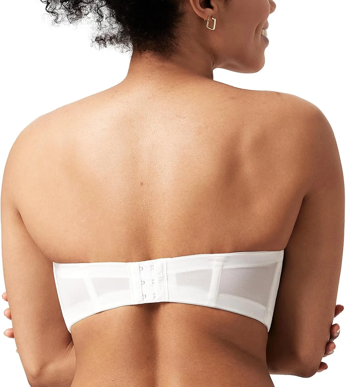 HSIA Strapless Bras for Big Bust Women Convertible Bra for Heavy Breast Strapless Bra Red Carpet Supportive Underwire
