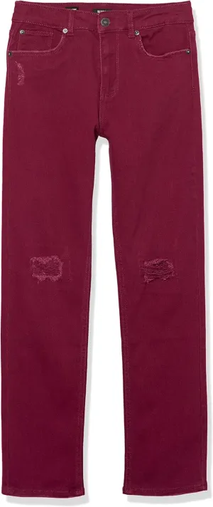 HUDSON Girls' Straight Leg Stretch Denim Jean