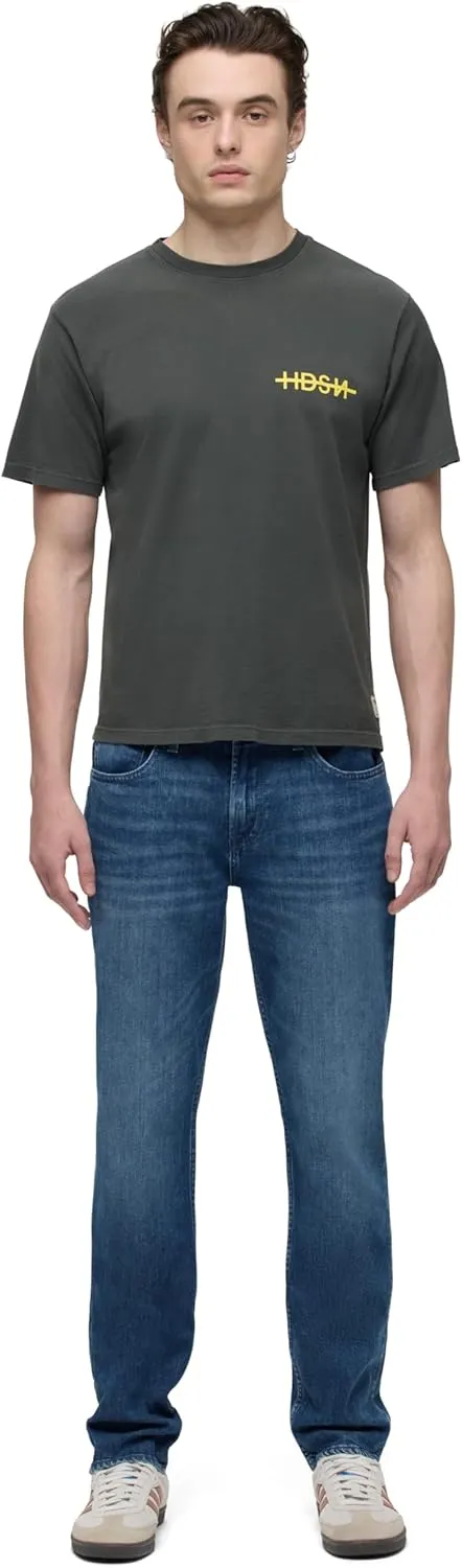 Hudson Jeans Men's Blake Slim Straight Twill Pant