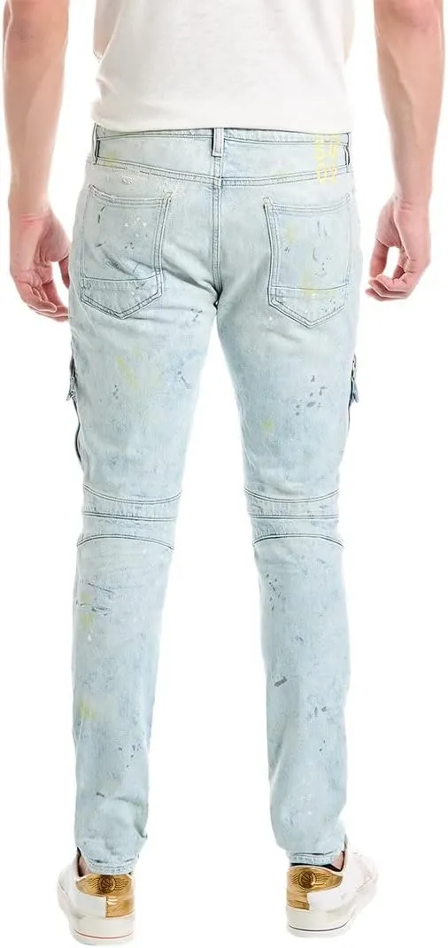 HUDSON Men's Zack Biker Skinny