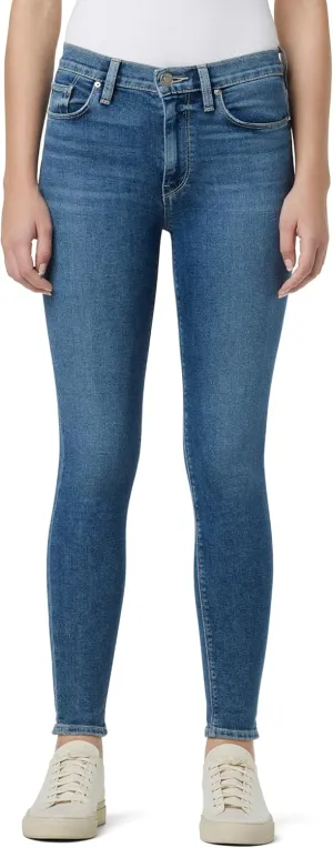 HUDSON Women's Barbara High Rise Super Skinny Ankle Jean, Wonderwall, 28