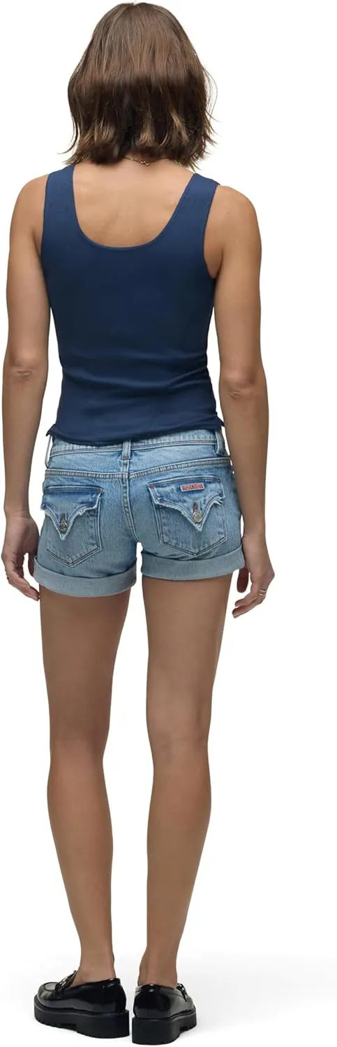 HUDSON Women's Croxley Mid Thigh Short (Flap)