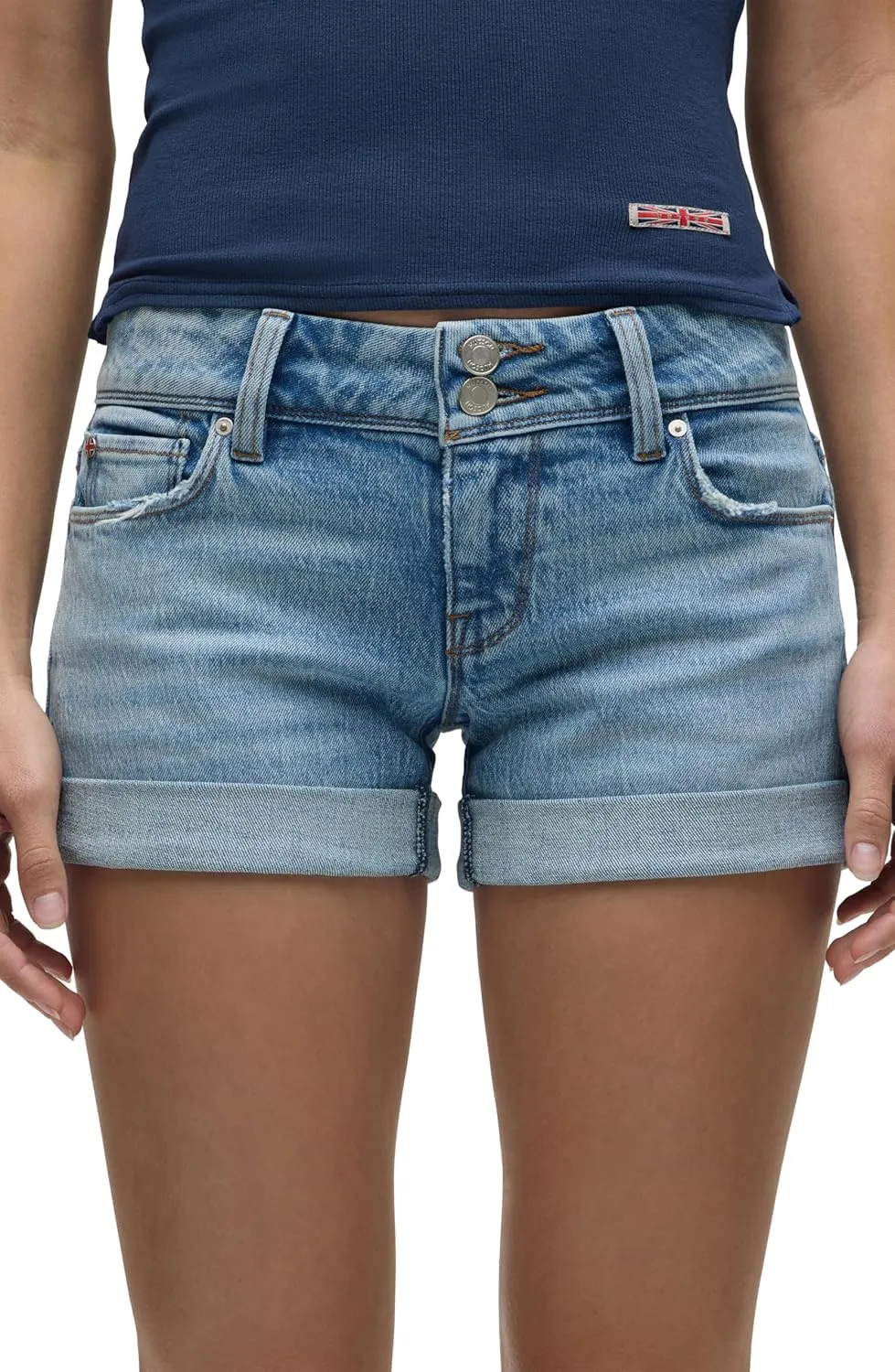 HUDSON Women's Croxley Mid Thigh Short (Flap)